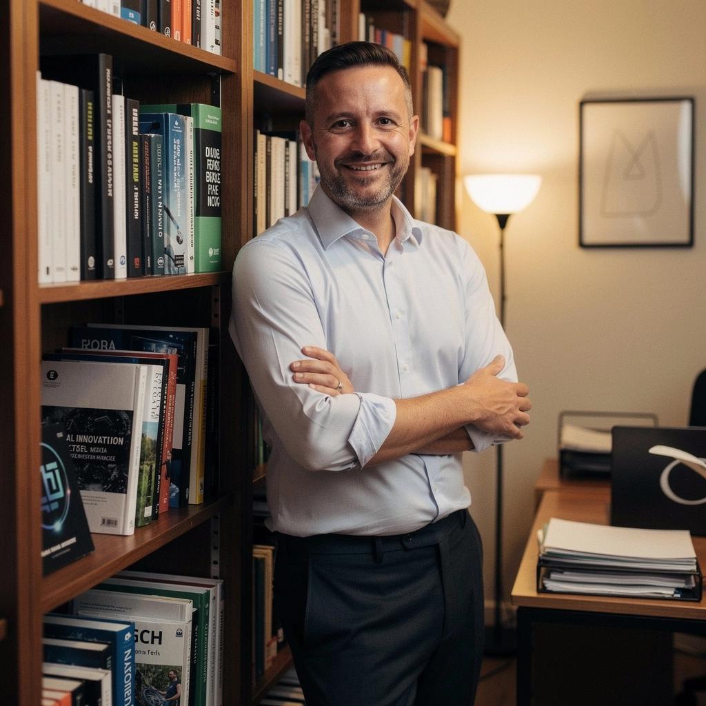 Eine Gruppe von Fachleuten diskutiert angeregt über digitale Transformation und ihre Auswirkungen.